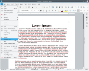 Create PDF/A with LibreOffice - steps 02