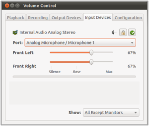 Set Skype PulseAudio microphone - step 01