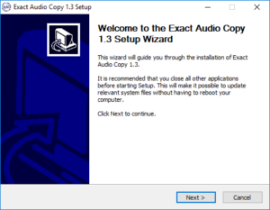 Convert CD to MP3 on Windows - step 01